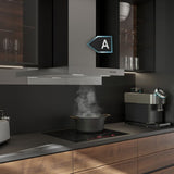 Conventional Hood Cecotec Bolero Flux TM 906500 Inox A Steel 90 x 50,5 cm-2