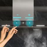 Conventional Hood Cecotec Bolero Flux TT 905500 Black-1