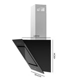 Conventional Hood Cecotec Bolero Flux DT 608002 Black-4