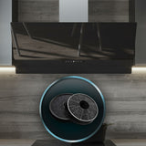 Conventional Hood Cecotec Bolero Flux DT 908001 Black-3