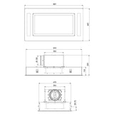 Conventional Hood Cecotec Bolero Flux TIR 908000 White-9