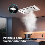 Conventional Hood Cecotec Bolero Flux TIR 908000 White-11