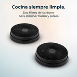 Conventional Hood Cecotec Bolero Flux TIR 908000 White-10