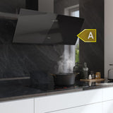 Cecotec Conventional Hood 90 cm Bolero Flux DM 906500 Black Glass LED-5