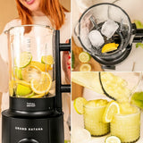 Cup Blender Cecotec Grand Katana 2700MAX Total Destroy Screen B Black-3