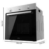 Oven Cecotec Bolero Hexa M236000 Inox Time 2800 W 70 L-3