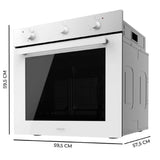 Oven Cecotec Bolero Hexa M236000 Glass White Time 2800 W 70 L-2