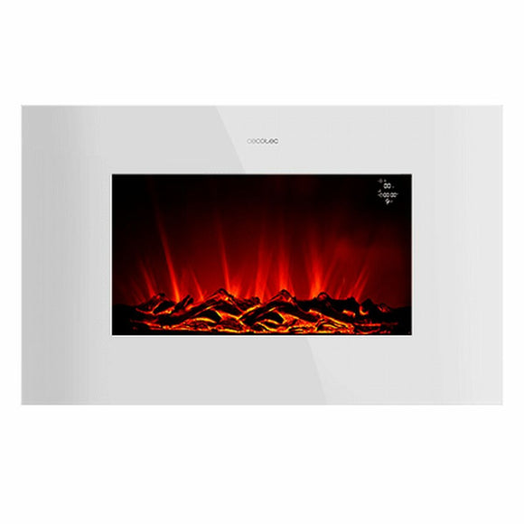 Decorative Electric Chimney Breast Cecotec ReadyWarm 3590 Flames Connected White 1000 - 2000 W-0