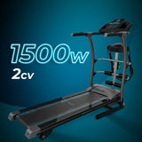 Treadmill Cecotec DrumFit WayHome 1400 Runner Vibration-1