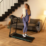Cecotec Foldable Treadmill with LCD Screen and Heart Rate Monitor DrumFit WayHome 1000 Sprint-1
