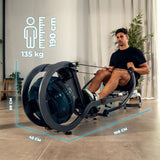 Rowing Machine Cecotec Drumfit Rower 20000 Neptuno-1