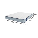 Cecotec Memory Foam Mattress Flow ViscoCare 1900 90x200 cm medium firm 21 cm high-6