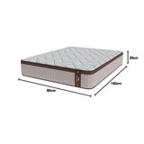 Cecotec Flow 7990 Hybrid Pocket Spring Mattress 80x190cm Medium-Firm Memory Foam-3