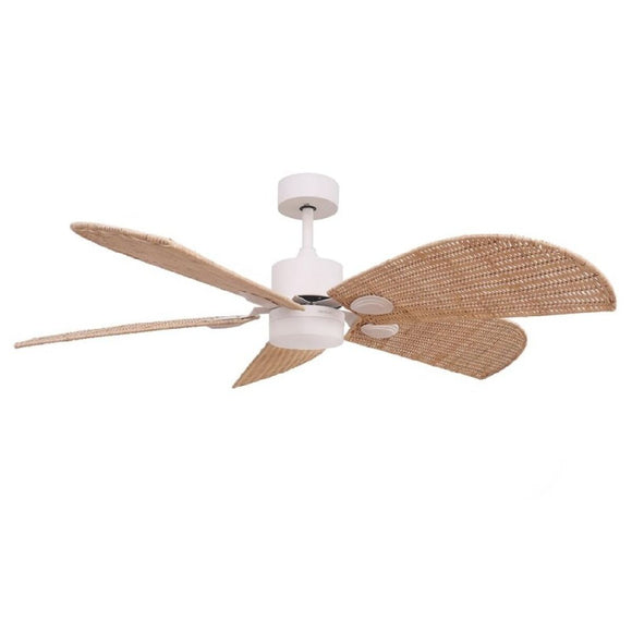 Ceiling Fan with Light Cecotec EnergySilence Aero 5250 Natural 18 W 40 W-0