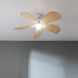 Ceiling Fan with Light Cecotec EnergySilence Aero 5250 Natural 18 W 40 W-3