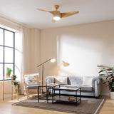 Ceiling Fan with Light Cecotec EnergySilence Aero 5290 18 W 40 W Wood-3