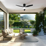 Ceiling Fan with Light Cecotec EnergySilence Aero 5600 Aqua Black 20 W 40 W-2