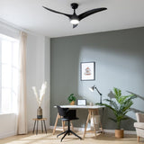 Ceiling Fan with Light Cecotec EnergySilence Aero 5295 Black 18 W 40 W-2