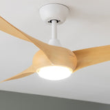 Ceiling Fan with Light Cecotec EnergySilence Aero 5295 18 W 40 W Wood (3000-6500 K)-1