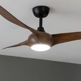 Ceiling Fan with Light Cecotec EnergySilence Aero 5295 Brown 18 W 40 W-3