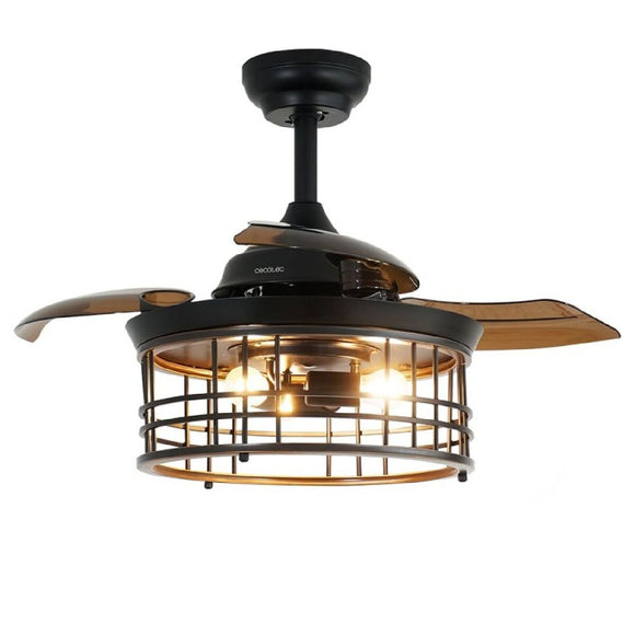 Ceiling Fan with Light Cecotec EnergySilence Aero 3600 25 W Metal-0