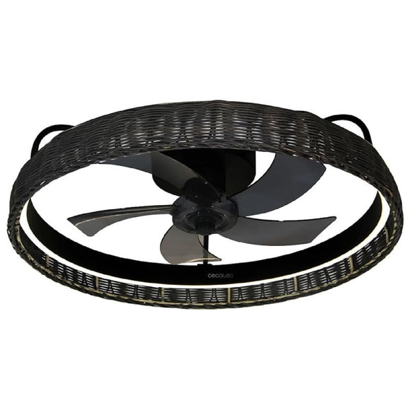 Ceiling Fan with Light Cecotec EnergySilence LampAero 600 Black 20 W 45 W-0