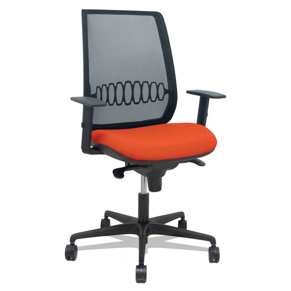 Office Chair Alares P&C 0B68R65 Dark Orange-0