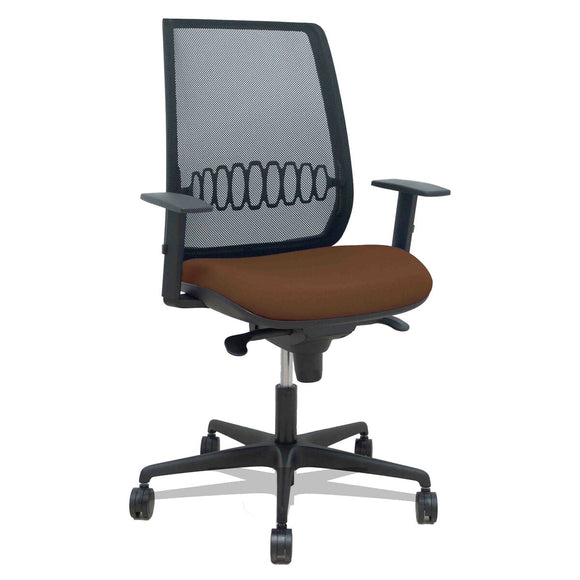 Office Chair Alares P&C 0B68R65 Dark brown-0