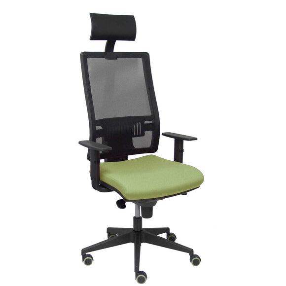 Office Chair with Headrest Horna P&C BALI552 Olive-0