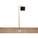 Floor Lamp Romimex Black 35 x 152 x 35 cm-1