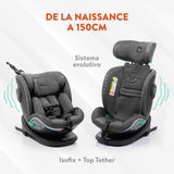 Car Chair Babyauto XPERTA GREY DOBBY Grey 0 (de 0 a 10 kilos) I (9 - 18 kg) II (15-25 kg) III (22 - 36 kg) Children's ECE R129-5