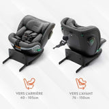 Car Chair Babyauto XPERTA GREY DOBBY Grey 0 (de 0 a 10 kilos) I (9 - 18 kg) II (15-25 kg) III (22 - 36 kg) Children's ECE R129-4