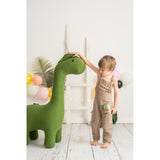 Fluffy toy Crochetts AMIGURUMIS MAXI Green Dinosaur 100 x 93 x 30 cm-17