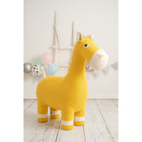 Fluffy toy Crochetts AMIGURUMIS MAXI Yellow Horse 94 x 90 x 33 cm-9