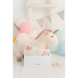 Fluffy toy Crochetts AMIGURUMIS MAXI White Unicorn 110 x 83 x 33 cm-8