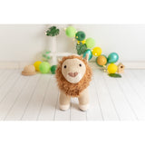 Fluffy toy Crochetts AMIGURUMIS MAXI Brown Lion 84 x 57 x 32 cm-16