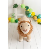 Fluffy toy Crochetts AMIGURUMIS MAXI Brown Lion 84 x 57 x 32 cm-15