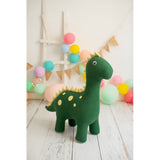 Fluffy toy Crochetts AMIGURUMIS MAXI Green Dinosaur 78 x 103 x 29 cm-14