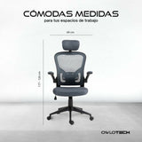 Office Chair Owlotech Grey-6