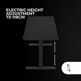 Desk Gaming Mars Gaming ERGO Black-5