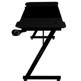 Desk Gaming Mars Gaming ERGO Black 160 x 60 cm-8