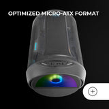 ATX Semi-tower Box Mars Gaming MCCYLON Black-5