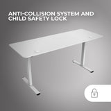 Desk Mars Gaming MGDERGOPRO160W White 160 x 60 cm-5