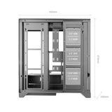 ATX Semi-tower Box Mars Gaming MCLCDX Black-3