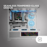 ATX Semi-tower Box Mars Gaming MCLCDXW White-7