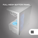 ATX Semi-tower Box Mars Gaming MCLCDXW White-6