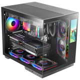 ATX Semi-tower Box Mars Gaming MCMIRAGE Black-11