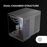 ATX Semi-tower Box Mars Gaming MCMIRAGE Black-6