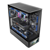 ATX Semi-tower Box Mars Gaming MCLCDPRO Black-4