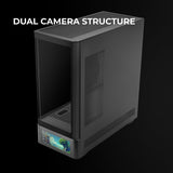 ATX Semi-tower Box Mars Gaming MCLCDPRO Black-8